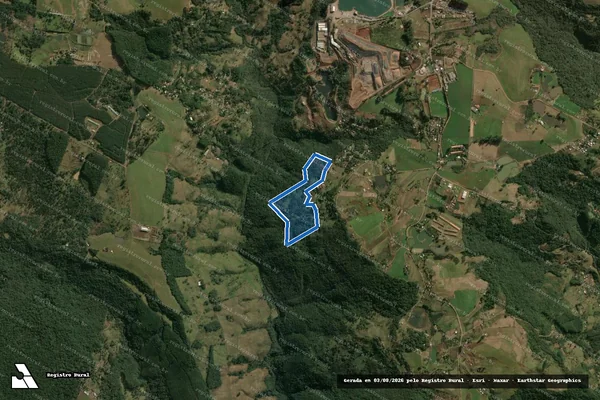Imagem de satélite de DOM JOSE GOMES – LOTE 38 / 001 em Chapecó - SC