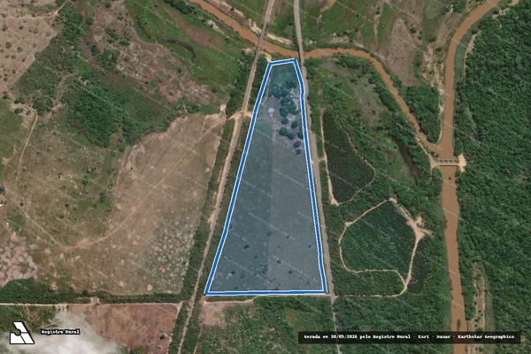 Imagem de satélite de FAZENDA GEMUHUNA - Parte 1 em Aracruz - ES