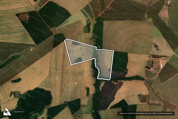 Imagem de satélite de FAZENDA RIO DOCE COQUEIROS - PARTE 1 em Rio Verde - GO