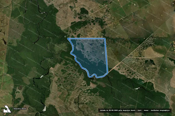 Imagem de satélite de FAZENDA PIQUIZAL - 001 em Vila Bela da Santíssima Trindade - MT
