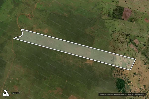 Imagem de satélite de FAZENDA SANTO ANTONIO ? LOTE 17 - Parte 1 em Canaã dos Carajás - PA