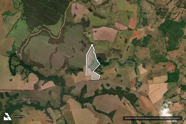 Imagem de satélite de FAZENDA SANTA JULIANA - Gleba 01 em Goiatuba - GO
