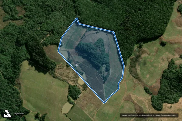 Imagem de satélite de Pedro_Henrique - Gleba Gleba2 em Campestre da Serra - RS