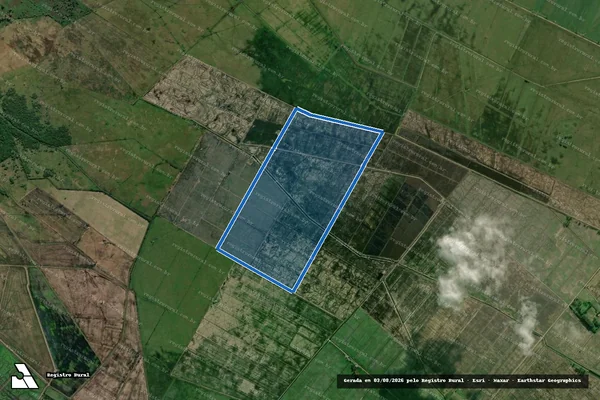 Imagem de satélite de Boa Vista - Matricula 70.920 em Viamão - RS