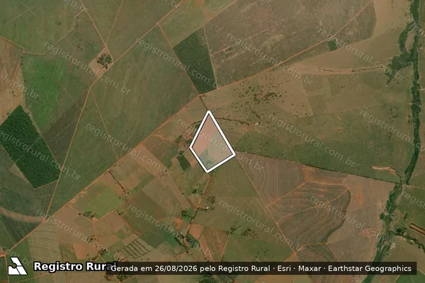 Imagem de satélite de ASSENTAMENTO ESTADUAL SANTA ZÉLIA PA0122S00Q00L091 - PA0122S00Q00L091 em Teodoro Sampaio - SP