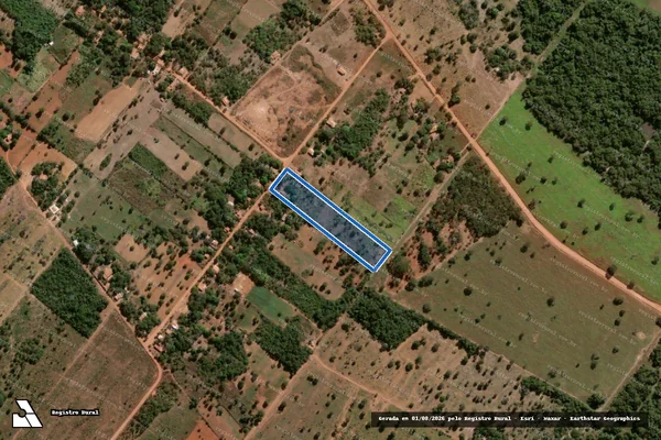 Imagem de satélite de P.E. Novo Horizonte II - LOTE-04 em Cocalinho - MT