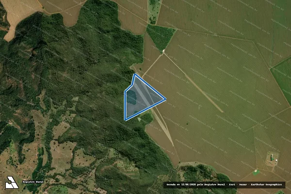 Imagem de satélite de FAZENDA FORTALEZA - FAZENDA FORTALEZA em Quirinópolis - GO