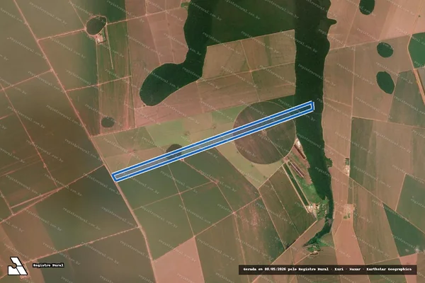 Imagem de satélite de Fazenda Nossa Senhora da Abadia II - Fazenda Nossa Senhora da Abadia II em Campo Novo do Parecis - MT
