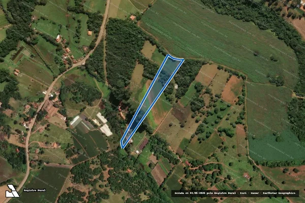 Imagem de satélite de SITIO CORREGO FUNDO - Parcela 1 em Pouso Alegre - MG