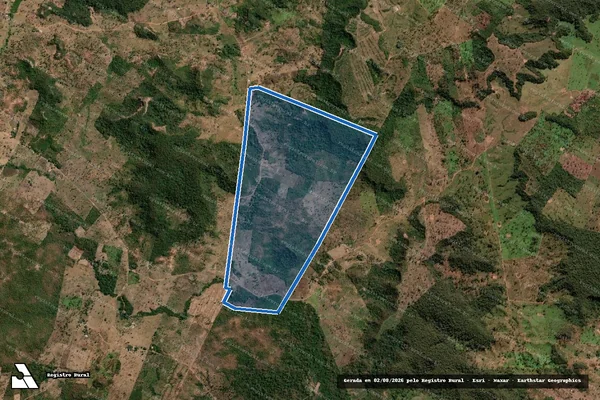 Imagem de satélite de FAZENDA MORRO BRANCO - Parcela 1 em Grajaú - MA