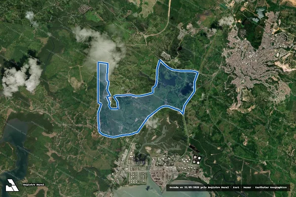 Imagem de satélite de FAZENDA USINA SÃO PAULO em Santo Amaro - BA