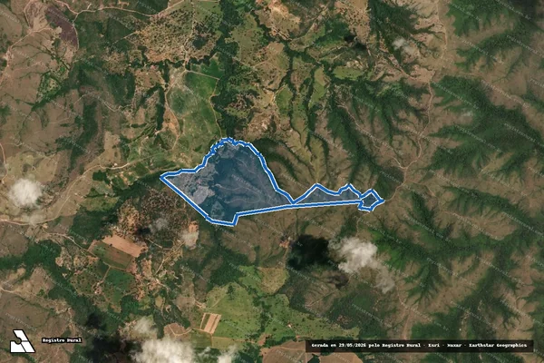 Imagem de satélite de FAZENDA TAQUARA - 001 em Vazante - MG