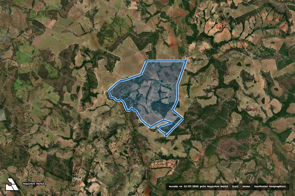 Imagem de satélite de FAZENDA CAMBAÚVA / Parte 3 em Caiapônia - GO