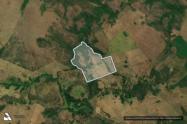 Imagem de satélite de Fazenda São Simão - REMANESCENTE em Camapuã - MS