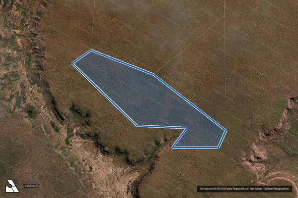 Imagem de satélite de FAZENDA SERRA - Parte 1 em Palmeira do Piauí - PI