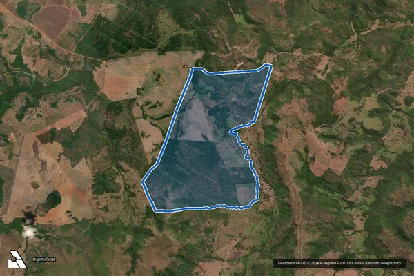 Imagem de satélite de LOTE 03, LOT. MANGUES GLEBA 02 em Porto Nacional - TO