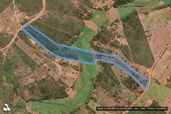 Imagem de satélite de BARRA DATA BREJO  - Parte 2 em Queimada Nova - PI