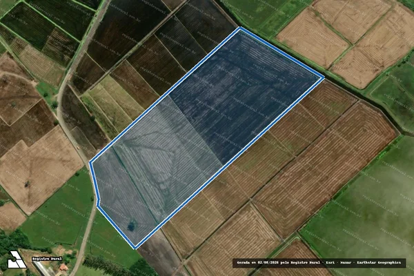 Imagem de satélite de SITIO ARROZ - Parte 1 em Jaguaruna - SC
