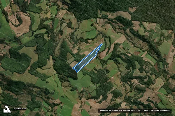 Imagem de satélite de Lote 8 ? PA São José - Gleba 2 em Campos Novos - SC