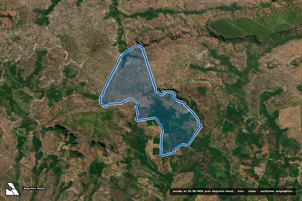 Imagem de satélite de Fazenda Cruz-I - Fazenda Cruz-I em Carolina - MA