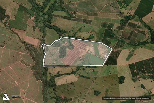 Imagem de satélite de FAZENDA TURBILHAO em Estrela d'Oeste - SP