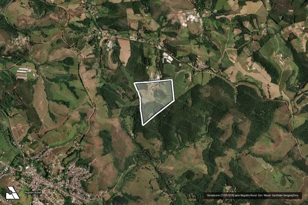 Imagem de satélite de PARAGUAI - Parcela 1 em Antônio Carlos - MG