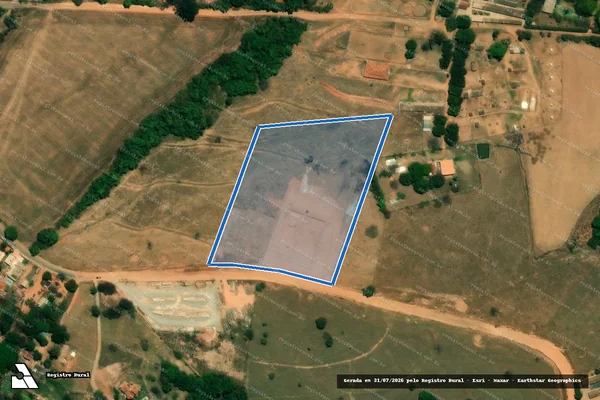 Imagem de satélite de Rancho Alegre ou Córrego São Domingos - Parte 5 em Passos - MG