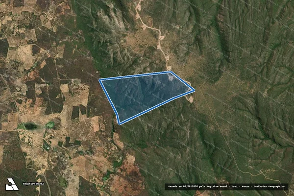 Imagem de satélite de FAZENDA ÁGUAS CLARAS - Parte 1 em Guanambi - BA