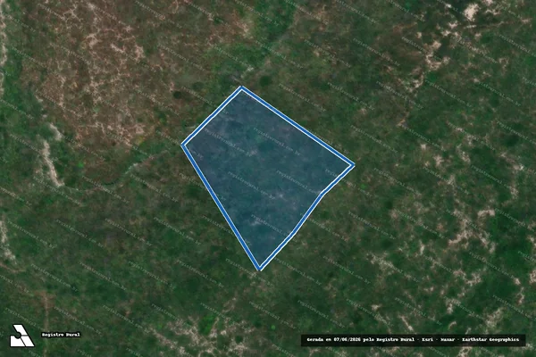 Imagem de satélite de SITIO SERRA DO SACO - Parte 1 em Manari - PE