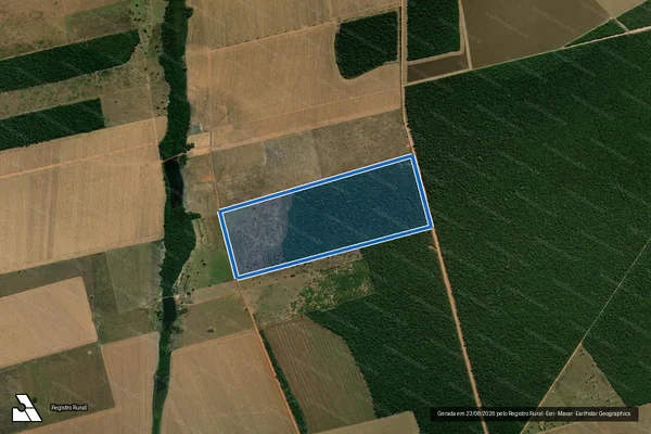 Imagem de satélite de GLEBA SALTO DA ALEGRIA ? LOTE 36 - Parte 1 em Paranatinga - MT