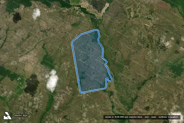 Imagem de satélite de Fazenda Provisória - Parte 1 em Amajari - RR