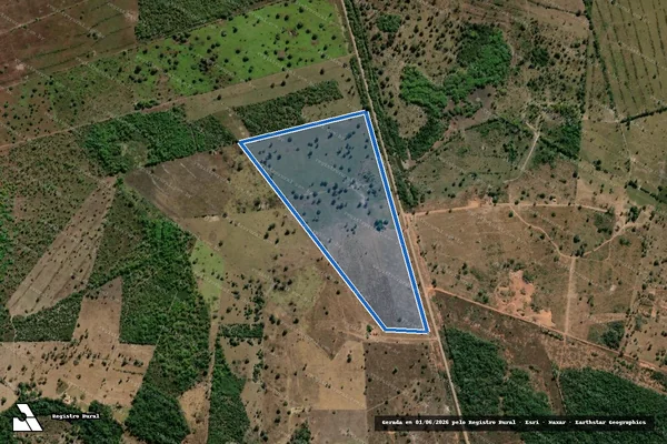 Imagem de satélite de Lote 99, PA Lagoa da Onça - Lote 99 em Formoso do Araguaia - TO