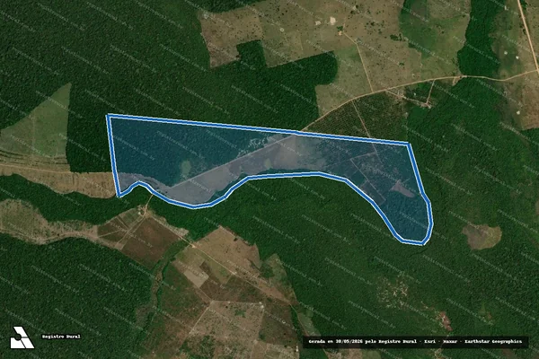 Imagem de satélite de Fazenda Vale Verde II - Parte 1 em Baião - PA