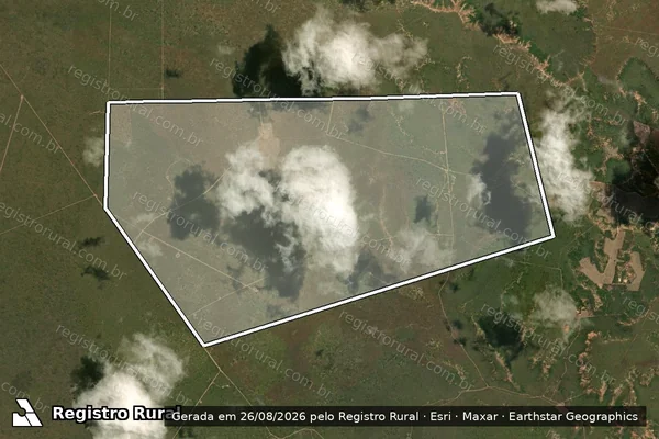 Imagem de satélite de FAZENDA LIMEIRA - FAZENDA LIMEIRA em Jeremoabo - BA