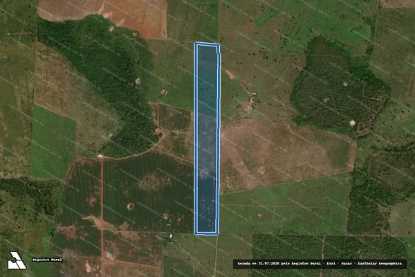 Imagem de satélite de Fazenda Orlandia - PARTE 4 em Porto Alegre do Norte - MT