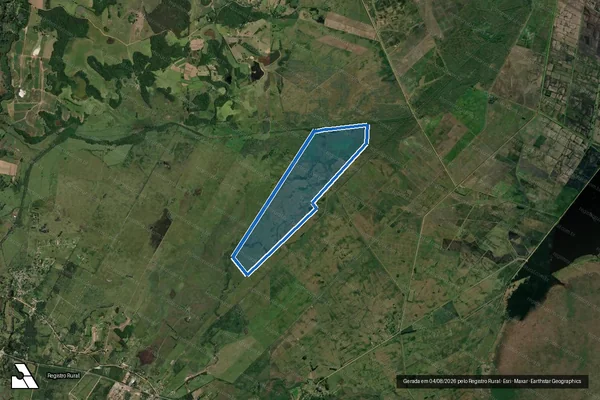 Imagem de satélite de FAZENDA BERGAMASCHI - GLEBA C - Parcela 1 em Viamão - RS