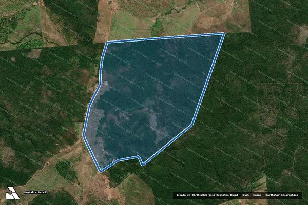 Imagem de satélite de FAZENDA MATA VIRGEM 1 - PARTE 1 em Codó - MA