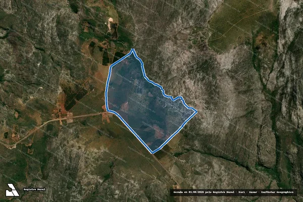 Imagem de satélite de FAZENDA MATÃO - FAZENDA MATÃO em Itacambira - MG