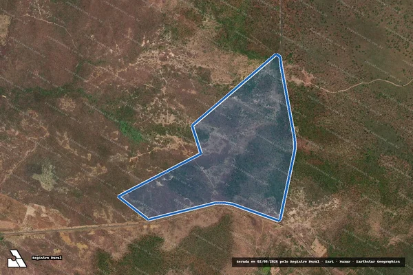 Imagem de satélite de SÃO VITOR - PARTE 02 em Valença do Piauí - PI