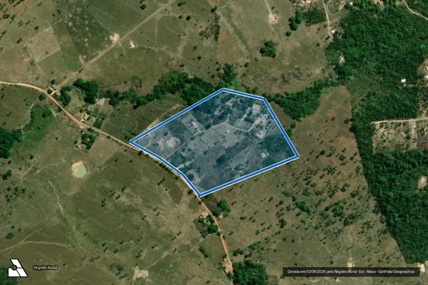 Imagem de satélite de PA.SABINO SÃO PEDRO LOTE 37 - Parte 1 em Marabá - PA