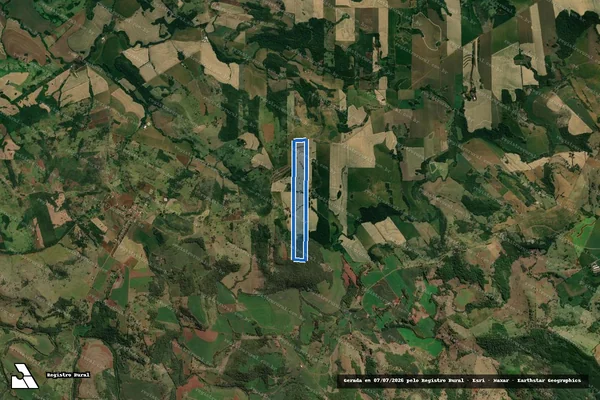 Imagem de satélite de FAZENDA ARAUJO - 02 em Assaí - PR