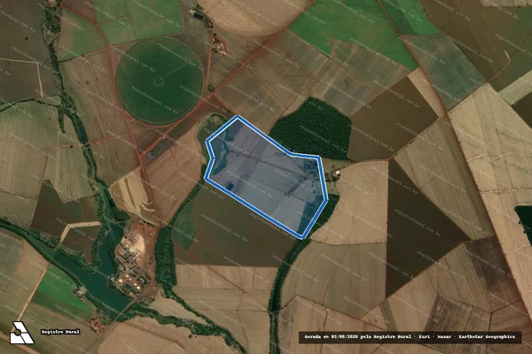 Imagem de satélite de Fazenda Boa Vista - Faz Boa Vista M 9.355 GD em Ibirarema - SP