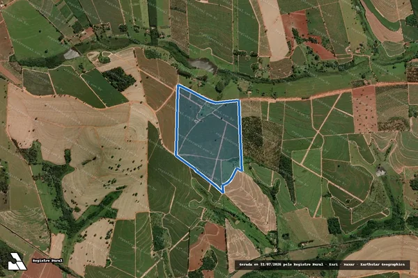 Imagem de satélite de Fazenda Bom Sucesso - PARTE 1 em Uchoa - SP