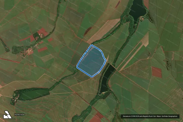 Imagem de satélite de Fazenda São Paulo ? Gleba B1 - gleba B1E em Sertãozinho - SP