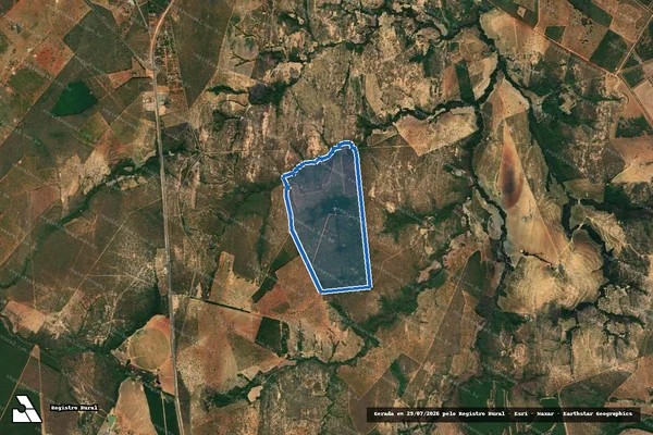 Imagem de satélite de FAZENDA RETIRO NOVO - Parte 1 em Corinto - MG
