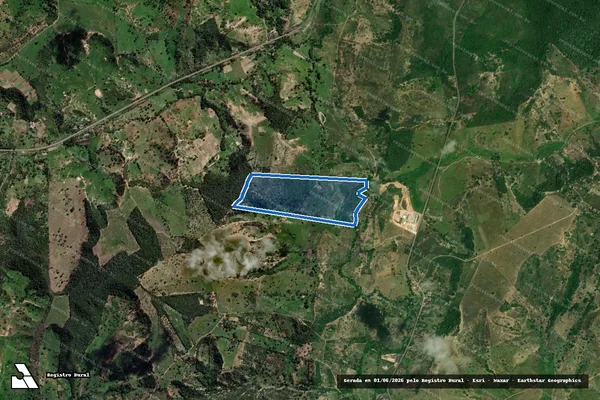 Imagem de satélite de FAZENDA ESTRELA DALVA - 001 em Teodoro Sampaio - BA