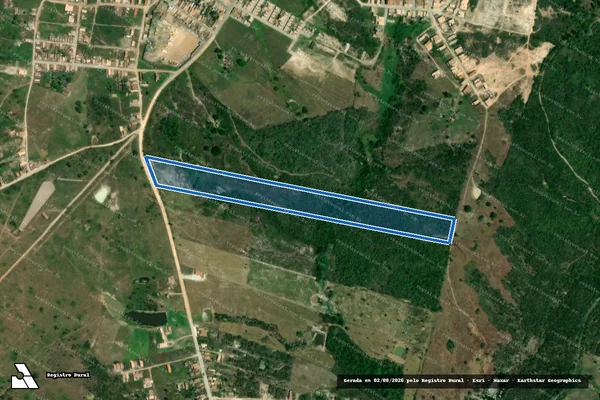 Imagem de satélite de FAZENDA MONTAVAO - Fazenda Montavao Área Desmembrada 01 em Itabaianinha - SE