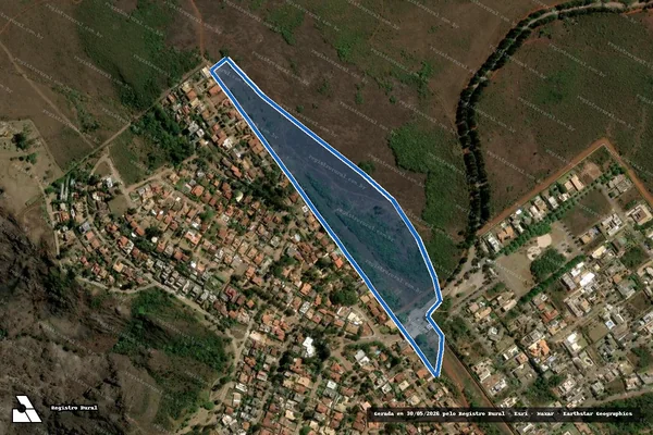 Imagem de satélite de Retiro do Moisés, Fazenda do Morro Velho e Pedro Paulo, Fazenda da Varginha do Neto - Parte 1 em Brumadinho - MG