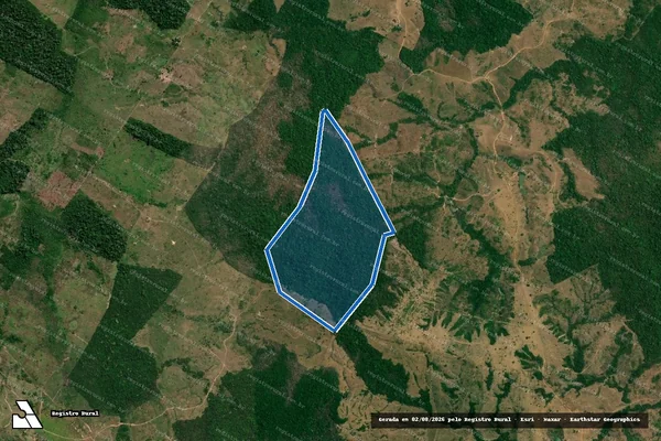 Imagem de satélite de FAZENDA MARAVILHOSA - Parte 2 em Marabá - PA