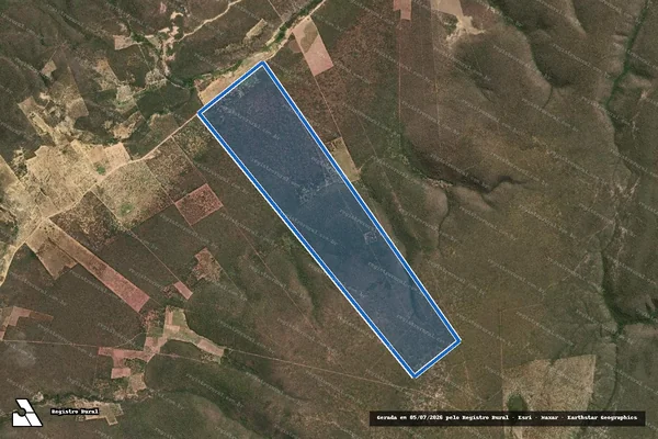 Imagem de satélite de FAZENDA MUNDO NOVO - Parte 1 em Campo Formoso - BA